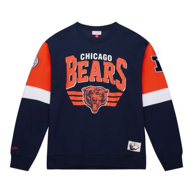 Men's Mitchell & Ness Navy Chicago Bears Big Face Historic Logo V