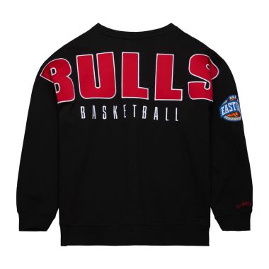 NBA Team First Satin Fleece Crew Chicago Bulls