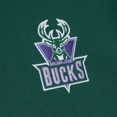 NBA HWC Night Fleece Hoodie Bucks