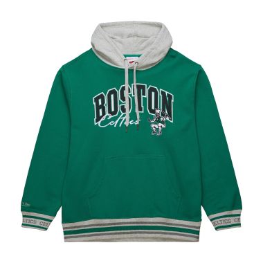 NBA Premium Fleece Hoodie Vintage Logo Boston Celtics