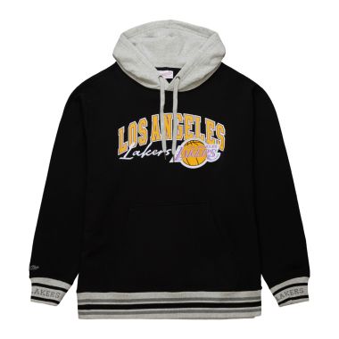 NBA Premium Fleece Hoodie Vintage Logo Los Angeles Lakers