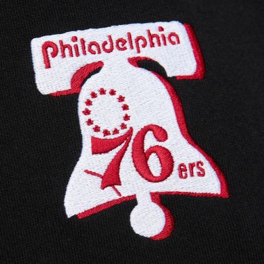 NBA Women's Crop Hoodie Philadelphia 76ers