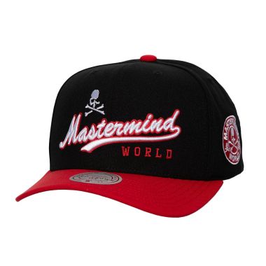 Mitchell & Ness X Mastermind Pro Snapback Cap Black