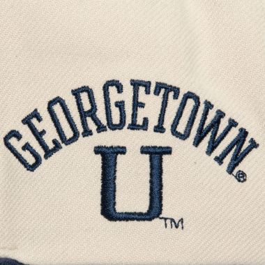 NCAA Just Don Cream Snapback Cap V Georgetown University