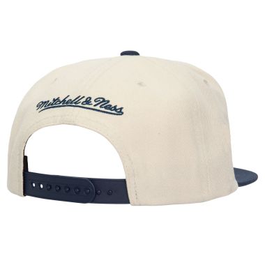 NCAA Just Don Cream Snapback Cap V University of Michigan