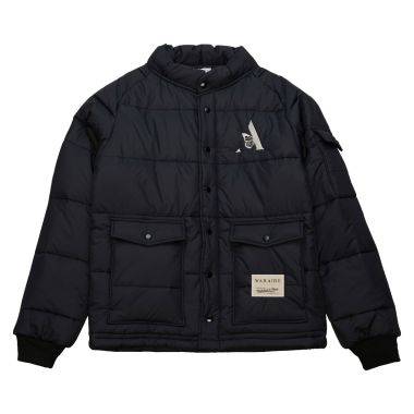 Mitchell & Ness X Waraire Puffer Jacket Black