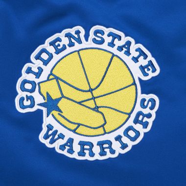 NBA Primetime Heavyweight Satin Jacket Golden State Warriors