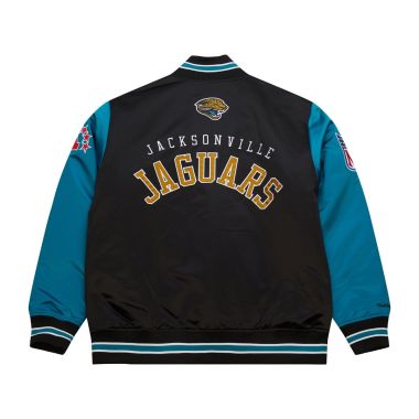 NFL Primetime Heavyweight Satin Jacket Jacksonville Jaguars