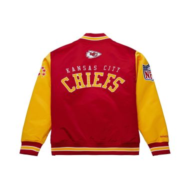 NFL Primetime Heavyweight Satin Jacket Kansas City Chiefs