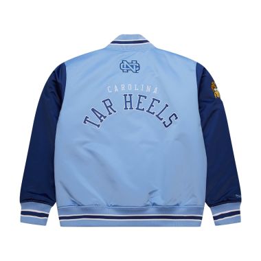 NCAA Primetime Heavyweight Satin Jacket University Of North Carolina