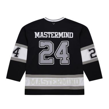 Mitchell & Ness X Mastermind Hockey Jersey Black