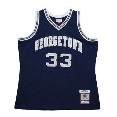 NCAA Swingman Jersey Georgetown University Patrick Ewing 1983