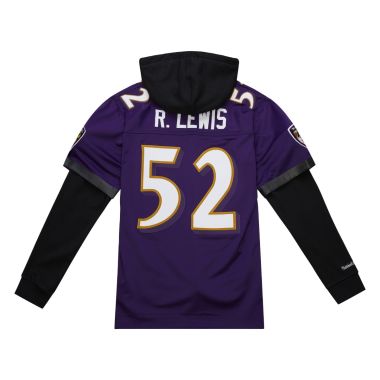 NFL Jersey Hoodie Baltimore Ravens Ray Lewis