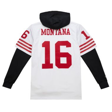 NFL Jersey Hoodie San Francisco 49ers Joe Montana