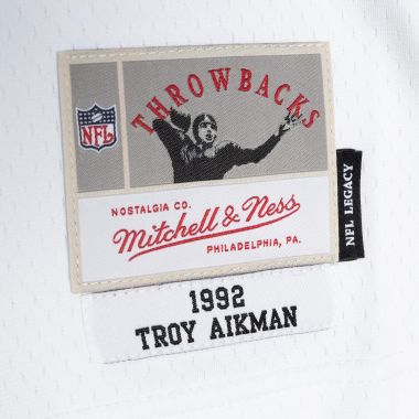 NFL White Jersey Cowboys 1992 Troy Aikman