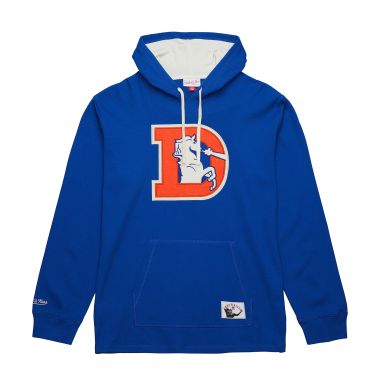 NFL Thermal Lightweight Hoodie Vintage Logo Denver Broncos