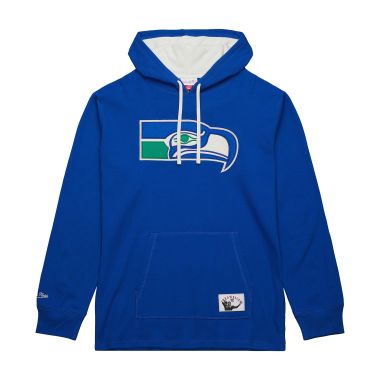 NFL Thermal Lightweight Hoodie Vintage Logo Seattle Seahawks