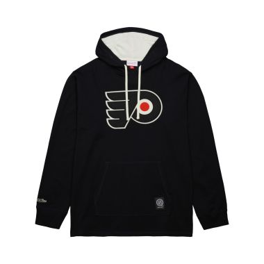 NHL Thermal Lightweight Hoodie Vintage Logo Philadelphia Flyers