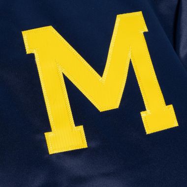 Champ City Satin Jacket University Of Michigan