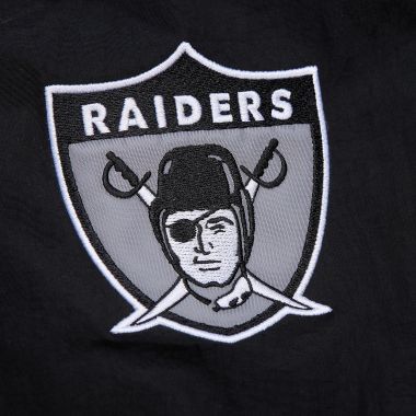 NFL Classic Nylon Pullover Vintage Logo Oakland Raiders