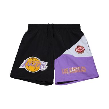 NBA Woven Shorts Vintage Logo Los Angeles Lakers