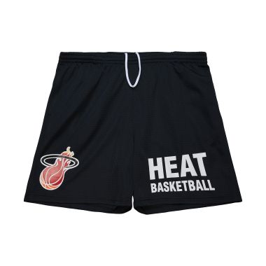 NBA Gameday Mesh 7" Shorts Vintage Logo Miami Heat