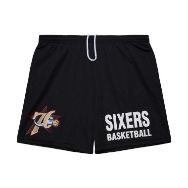 NBA Gameday Mesh 7" Shorts Vintage Logo Philadelphia 76'ers
