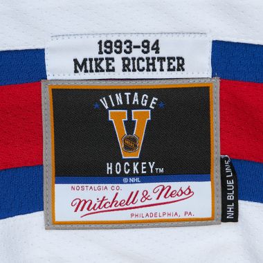 Blue Line Mike Richter New York Rangers 1993 Jersey