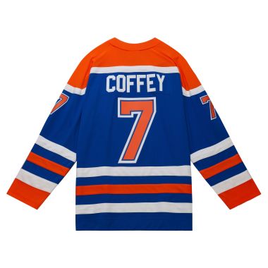 Blue Line Paul Coffey Edmonton Oilers 1986 Jersey