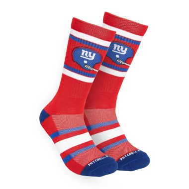 NFL Team Stripes Crew Socks New York Giants