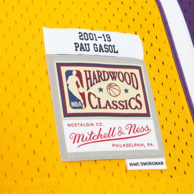 NBA HOF Swingman Jersey Lakers Pau Gasol