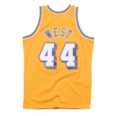 NBA Swingman Jersey Los Angeles Lakers Jerry West 1971-72