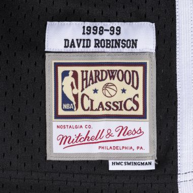 NBA Swingman Jersey San Antonio Spurs David Robinson 1998-99