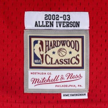 Swingman Jersey Philadelphia 76ers 2002-03 Allen Iverson