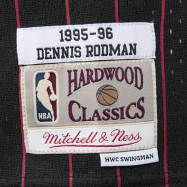 Swingman Jersey Chicago Bulls Alternate 1995-96 Dennis Rodman