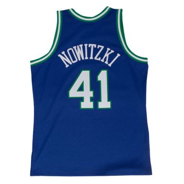 NBA Swingman Jersey Dallas Mavericks Road Dirk Nowitzki 1998-99