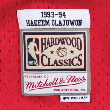 Swingman Jersey Houston Rockets Road 1993-94 Hakeem Olajuwon