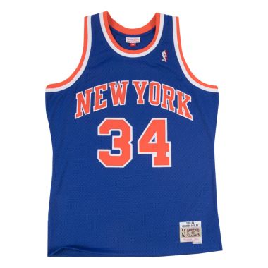 NBA Swingman Jersey New York Knicks Road Charles Oakley 1991-92