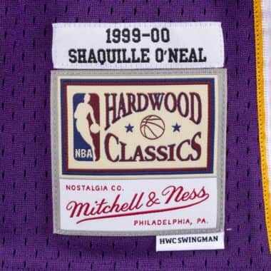 MITCHELL & NESS NBA SWINGMAN JERSEY LOS ANGELES LAKERS - SHAQUILLE ONEAL  #34 price €99.00