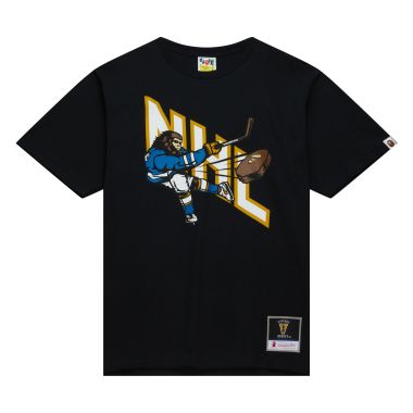 NHL Vintage BAPE X M&N T-Shirt Black