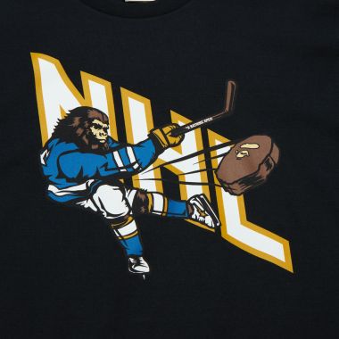 NHL Vintage BAPE X M&N T-Shirt Black