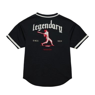 Mitchell & Ness Branded Black Legendary Baseball Jersey