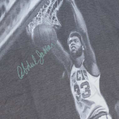 NBA Above The Rim Sublimated Ss Tee Bucks Kareem Abdul-Jabbar