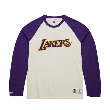 NBA Legendary Slub LS Vintage Logo Lakers