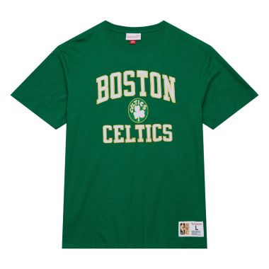 NBA Legendary Slub Short Sleeve T-shirt Tee Vintage Logo Boston Celtics