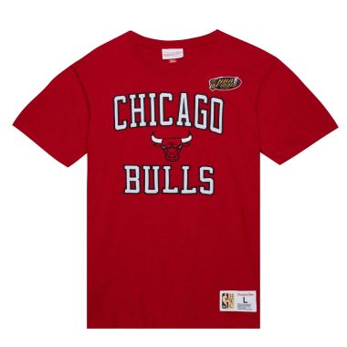 NBA Legendary Slub Short Sleeve T-Shirt Vintage Logo Chicago Bulls