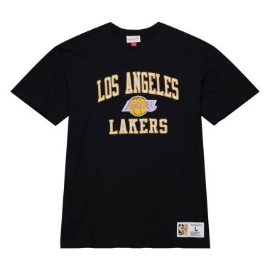 NBA Legendary Slub T-Shirt Vintage Logo Los Angeles Lakers