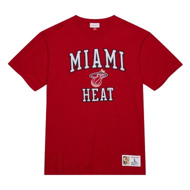 NBA Legendary Slub T-Shirt Vintage Logo Miami Heat