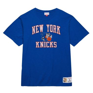 NBA Legendary Slub Short Sleeve T-Shirt Vintage Logo New York Knicks