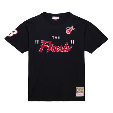 NBA Premium Nickname T-Shirt Miami Heat Dwayne Wade The Flash